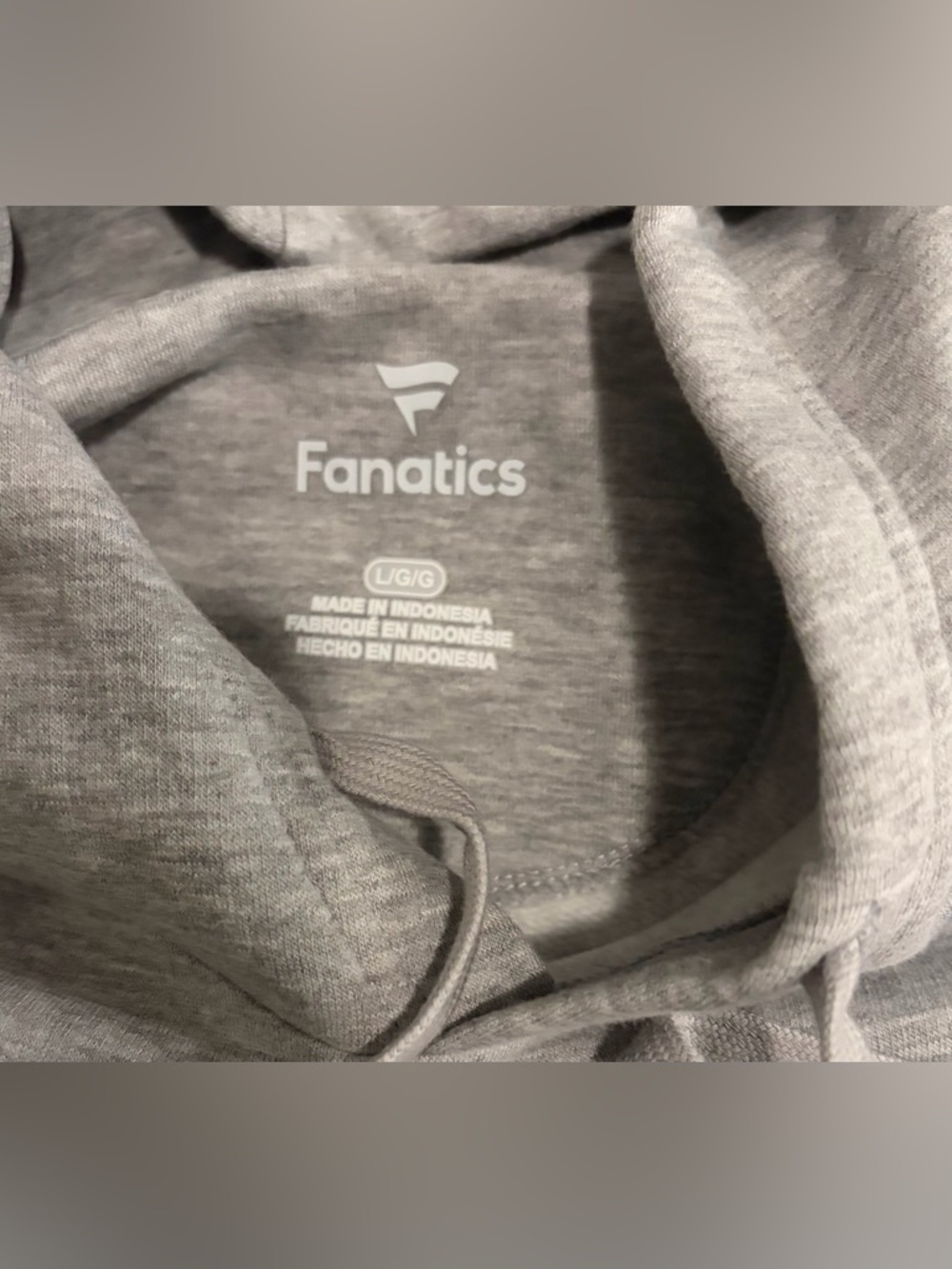 Fanatics LA Los Angeles Dodgers 2024 Champions Gray Baseball Hoodie Men’s Sz: L - Picture 3 of 4